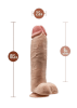 Dr. Skin Mr. Mister Dildo with Balls and Suction Cup 10.5"