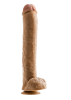 Dr. Skin Dr. Michael Dildo with Balls and Suction Cup 14"