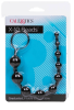 X 10 Anal Beads - Black
