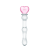 Glass Heart Dildo