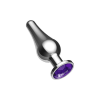 Sapphire Butt Plug - Large 5"