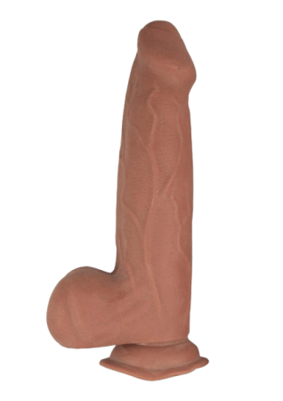 Realcocks Dual Layered Uncut Slider Thick Shaft Dildo 9.25"