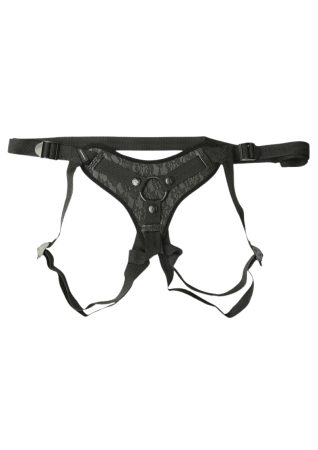 Midnight Lace Strap-On Harness