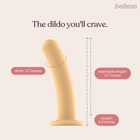 Bellesa Luxe Dildo - 6"