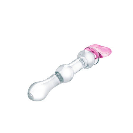 Glass Heart Dildo by Bellesa