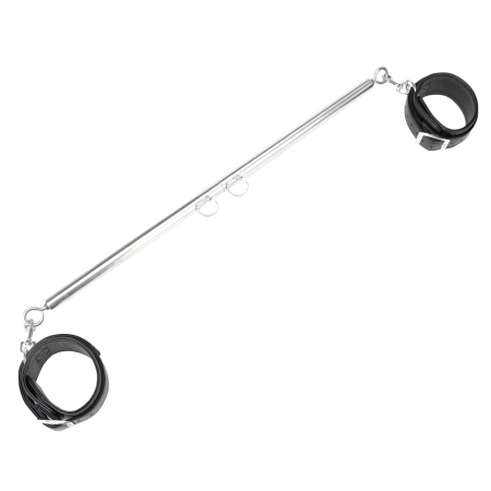 Expandable Spreader Bar Set with Detachable Leatherette Cuffs