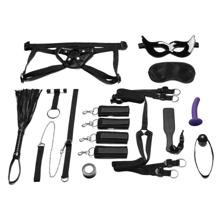12PC Everything You Need Bondage In-A-Box Bedspreaders Set