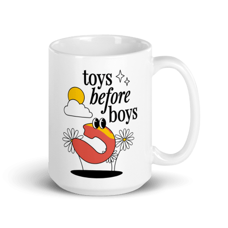 Toys Before Boys Mug
