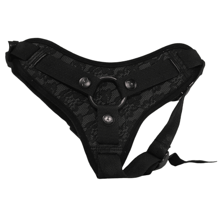 Midnight Lace Strap-On Harness