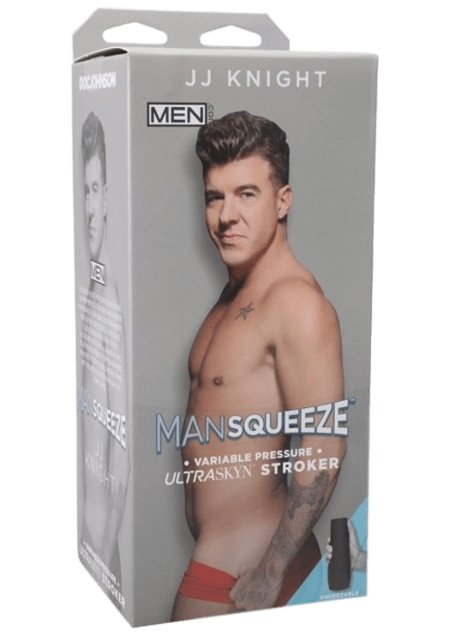 Man Squeeze JJ Knight Ultraskyn Masturbator