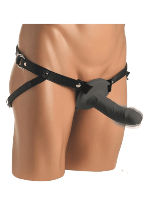 Size Matters 2" Vibrating Silicone Penis Sheath 6.3"