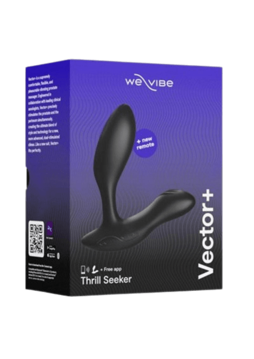 We-Vibe Vector+ Vibrating Prostate Massager + Remote Control