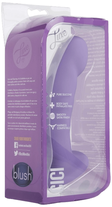 Luxe Cici 6.5 Inch Silicone Dildo