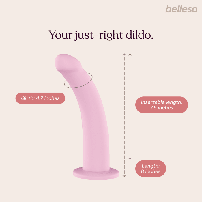 Classic Dildo - 8” by Bellesa