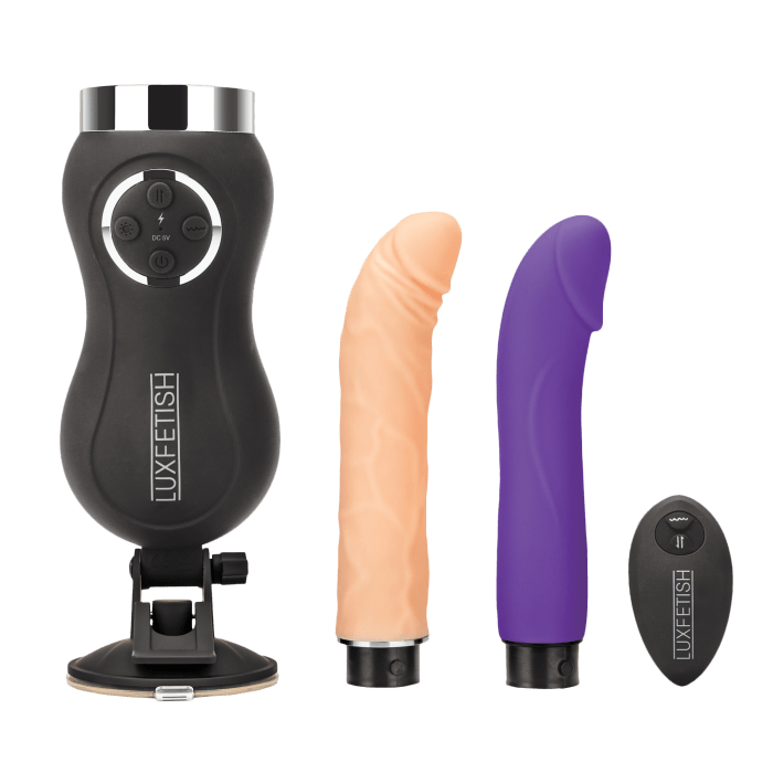 Thrusting Remote-Controlled Rechargeable Compact Sex Machine