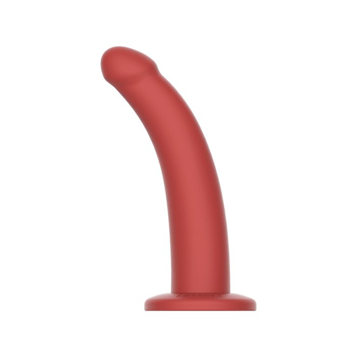Curved - Large Strap on and Suction Cup Dildo 7.25"