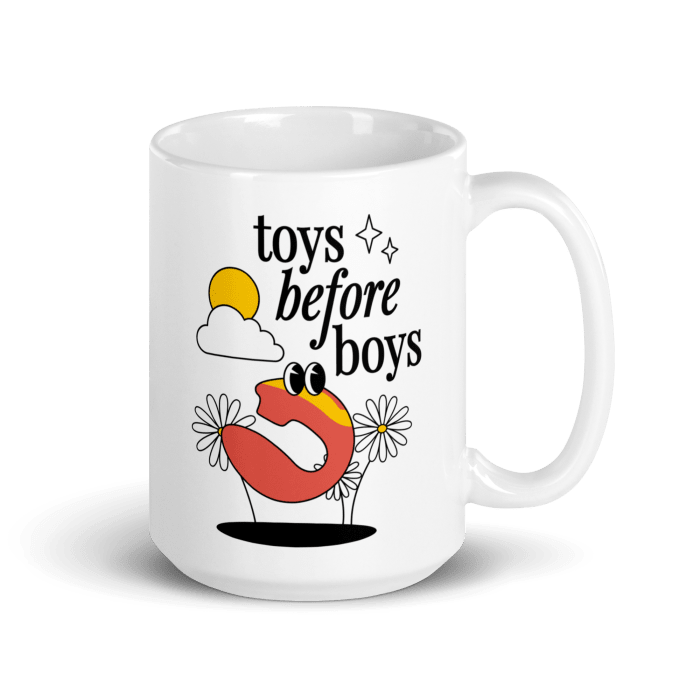 Toys Before Boys Mug