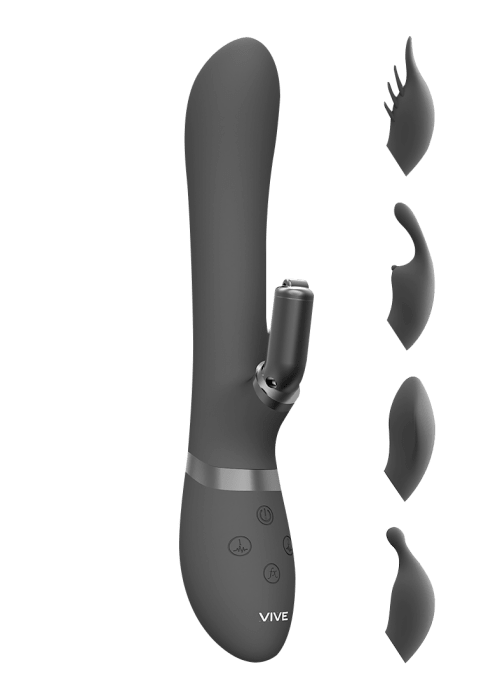 Vive Rabbit with Interchangeable Clit Sleeves