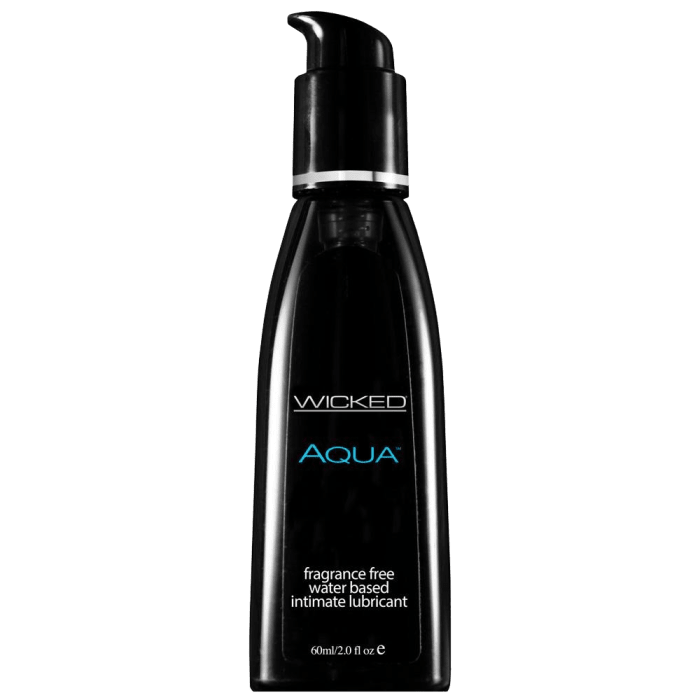 Aqua Water-Based Lubricant (2 oz)