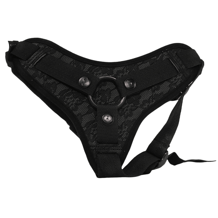 Midnight Lace Strap-On Harness